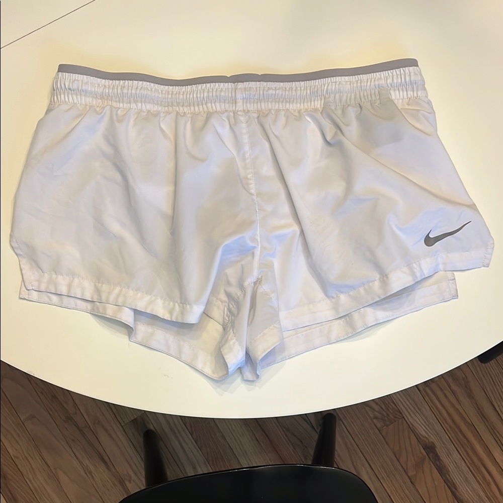 Nike Women's White Athletic Shorts